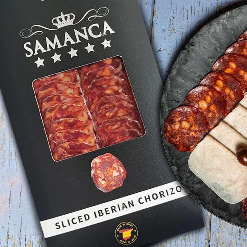 萨曼卡samanca 西班牙进口伊比利亚黑猪克里索香肠切片 即食  80g