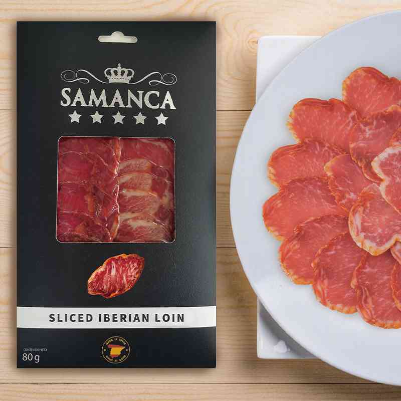 萨曼卡samanca 西班牙进口伊比利亚腌里脊香肠切片 即食  80g